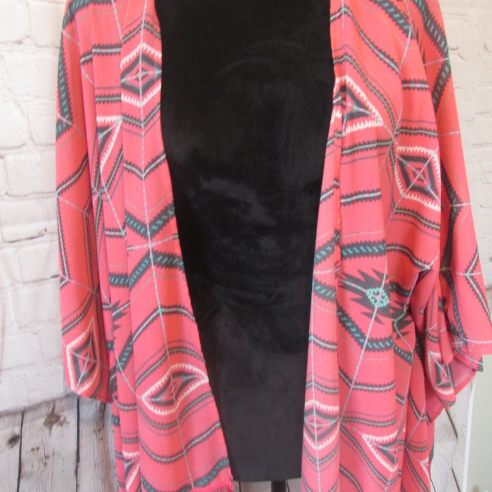 Xhilaration Kimono Beach Coverup Sz Lg/XL E30 - Picture 2 of 6